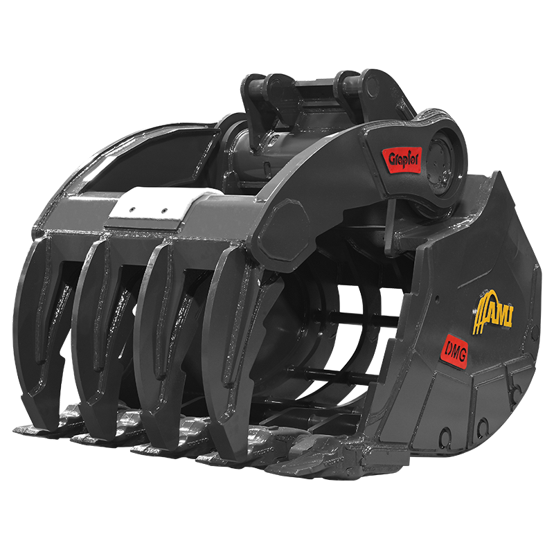 Demolition Rock Screening Graptor® Bucket AMI Attachments
