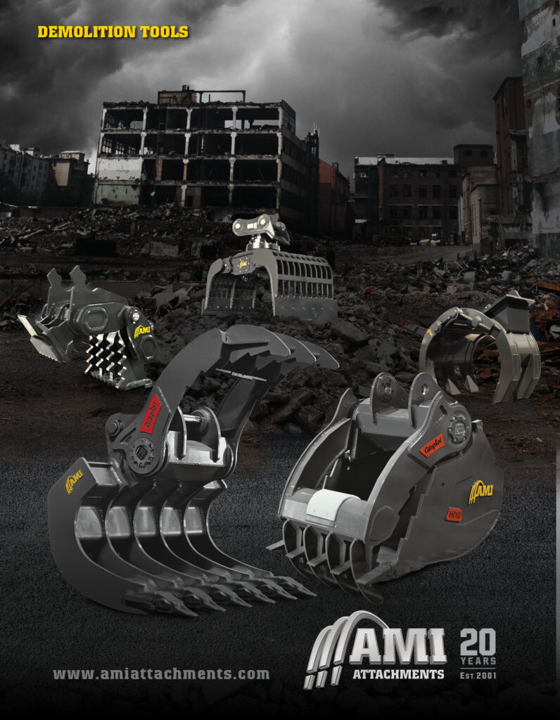 Graptor Rake Graptor® Rake Powered by RAMCAM® - AMI Attachments®