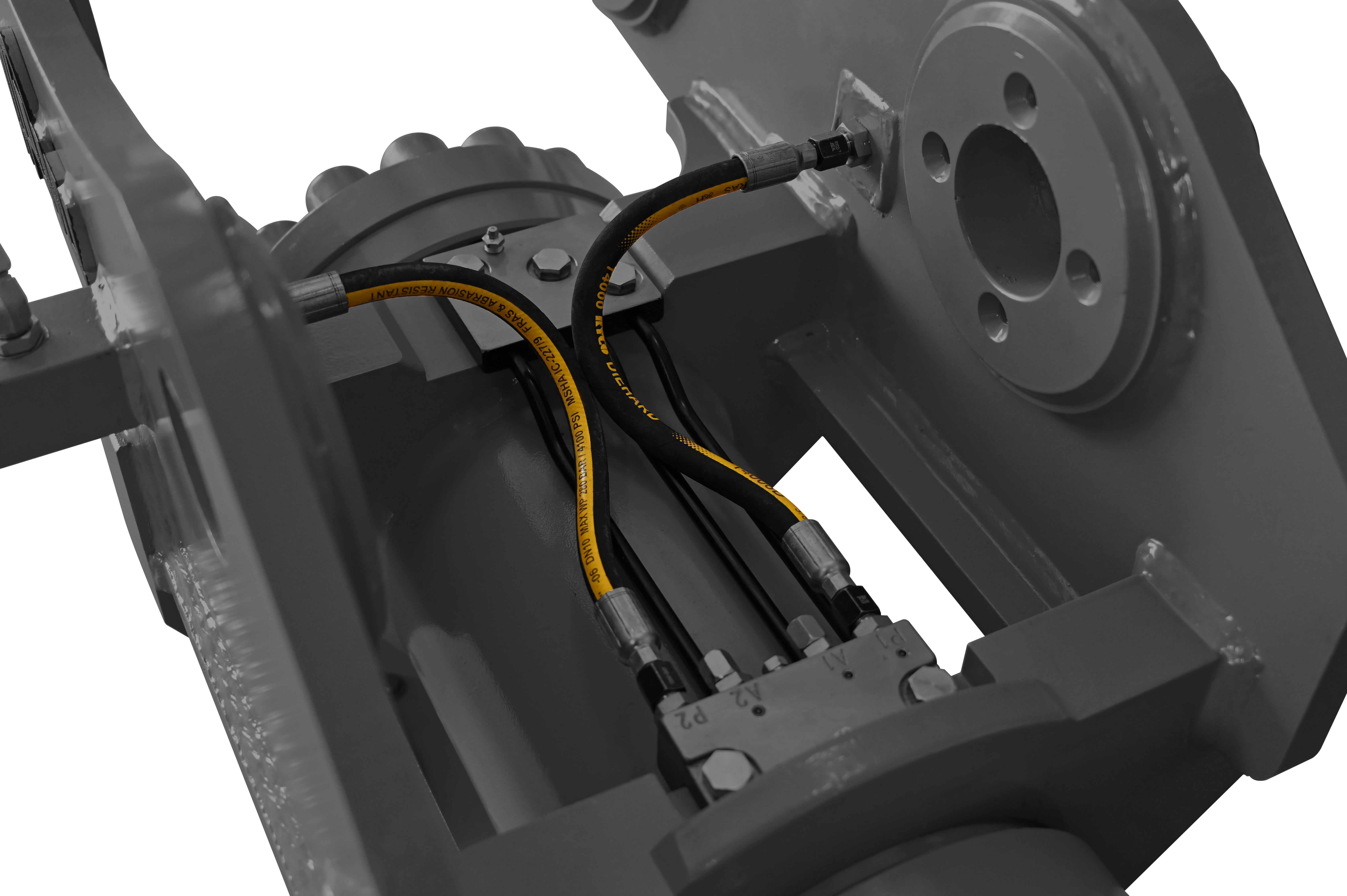 PowerTilt Hydraulic Pin Grab Coupler AMI Attachments