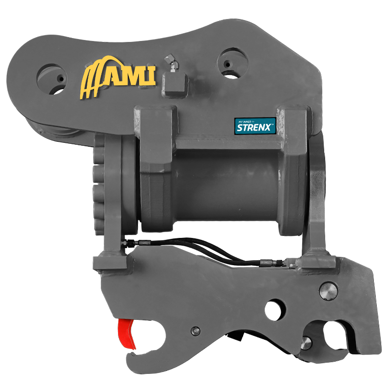 PowerTilt Hydraulic Pin Grab Coupler AMI Attachments