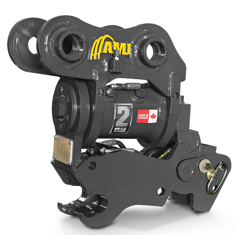 PowerTilt Hydraulic Pin Grab Coupler AMI Attachments