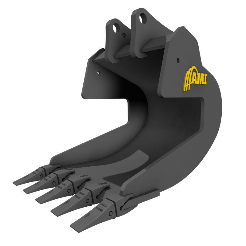 Heavy Duty Slab Bucket AMI Attachments