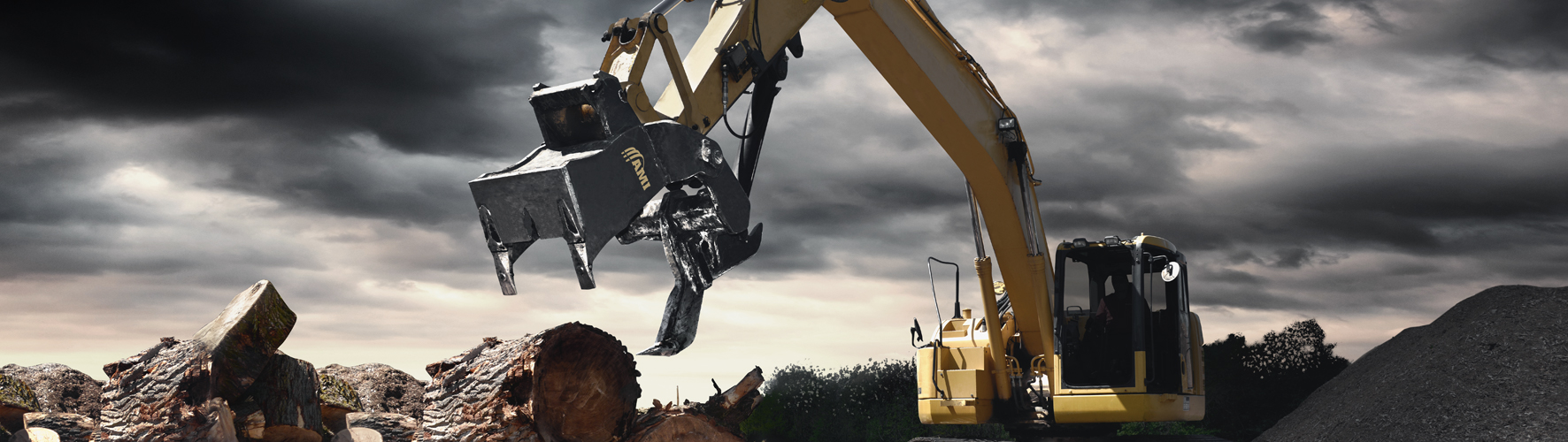 Graptor Rake Forestry Attachments - AMI Attachments
