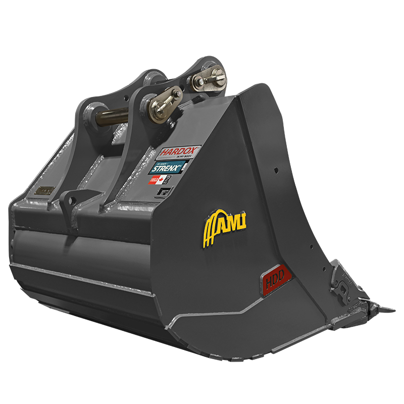 High Capacity Heavy Duty Digging Bucket Spade Tooth AMI Attachments