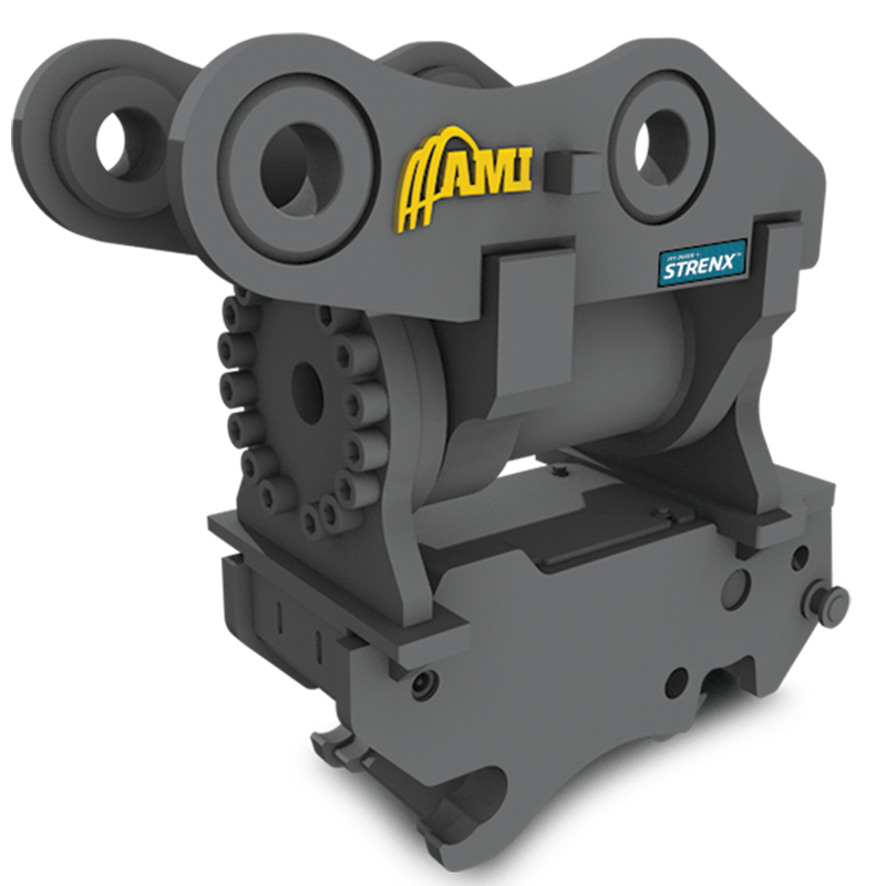 PowerTilt Mechanical Pin Grab Coupler AMI Attachments